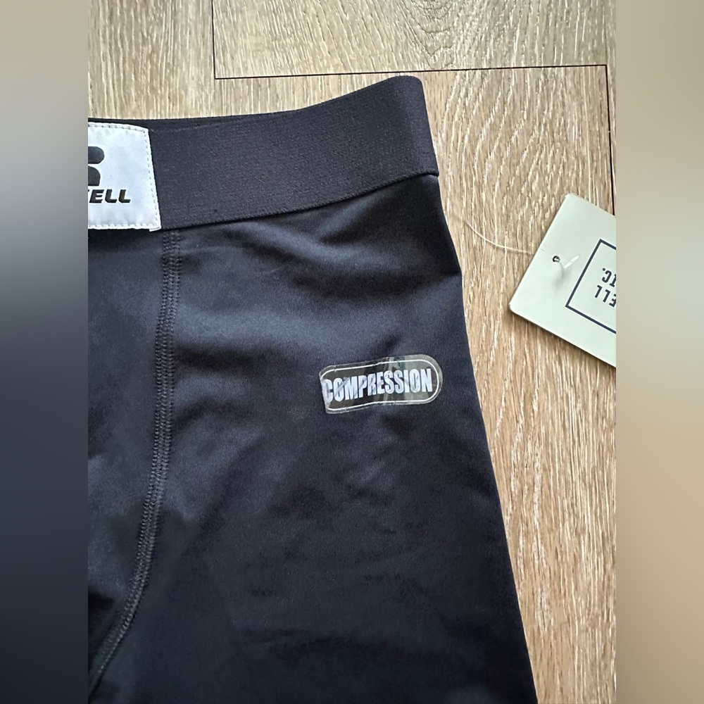 RUSSELL ATHLETIC Black Compression Shorts NWT SIZE 10/12 (BOY’S) - Picture 4 of 6